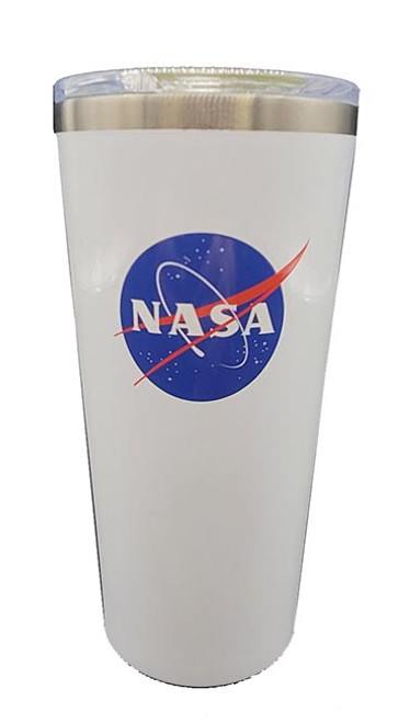 Corkcicle 24oz Cold Cup with NASA 'WORM' Logo - Santorini