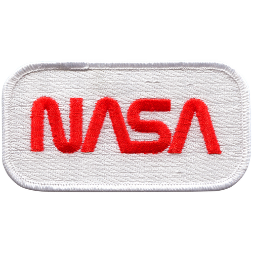 NASA 'WORM' Logo Die-Cut Magnet