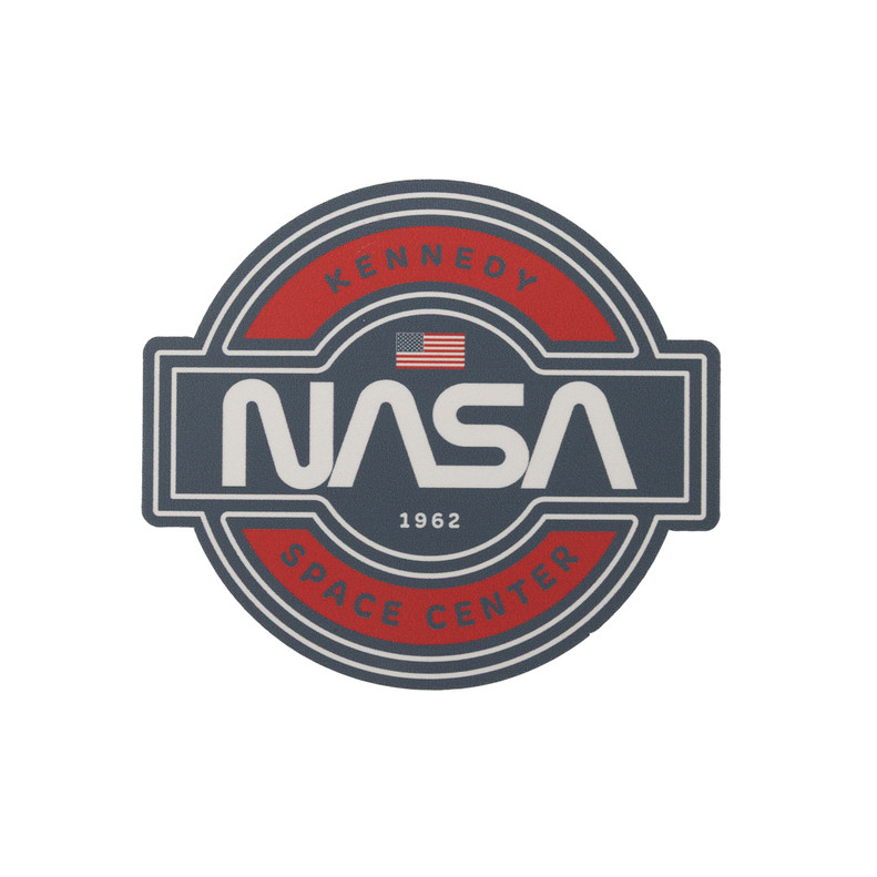 NASA "WORM" Shorty Flag Sticker