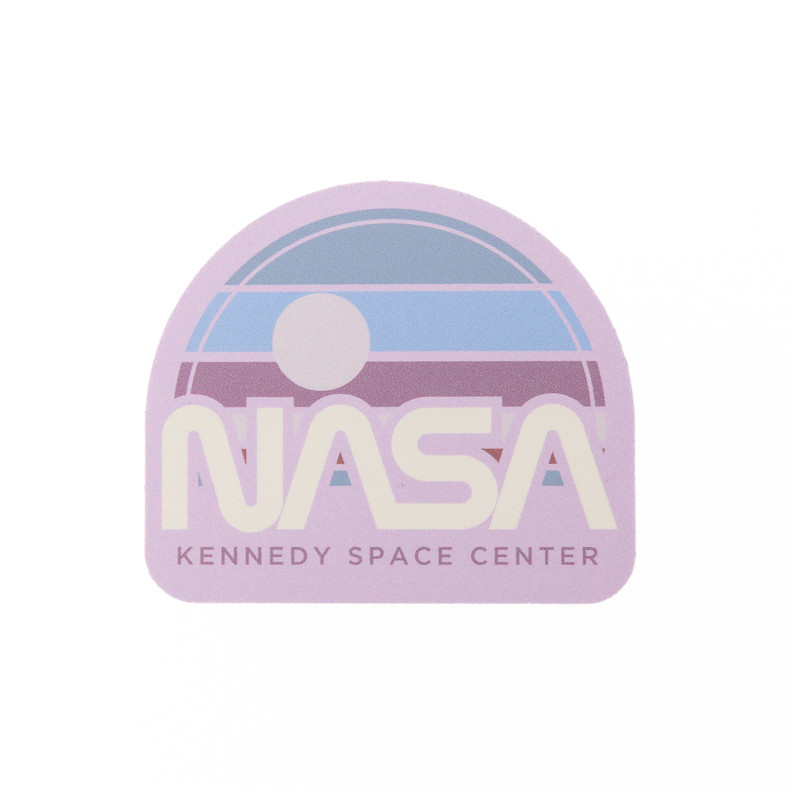 NASA "WORM" Sour Sunset Sticker