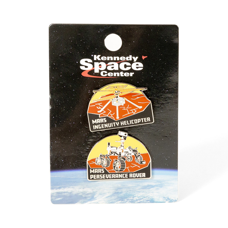 Mars Rover & Ingenuity Pin Set