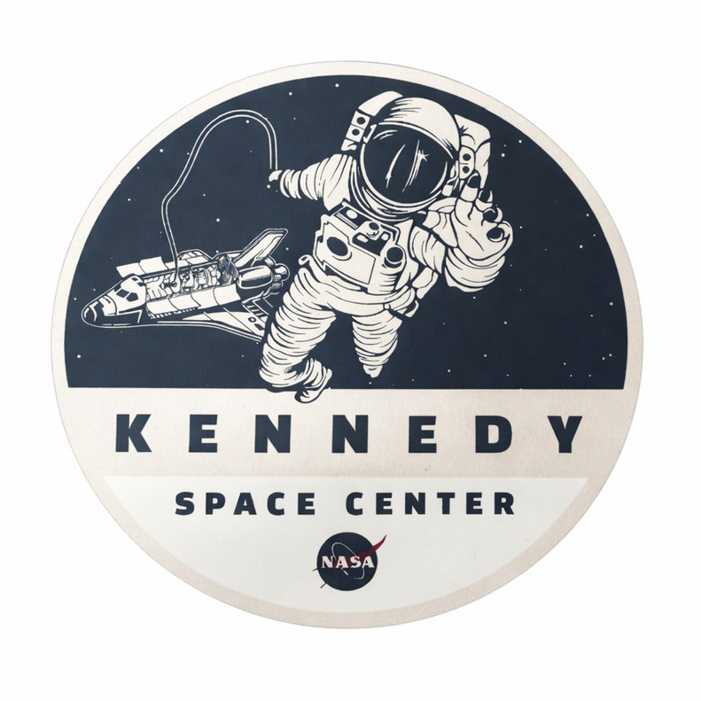 Buffy Jack Astronaut Sticker