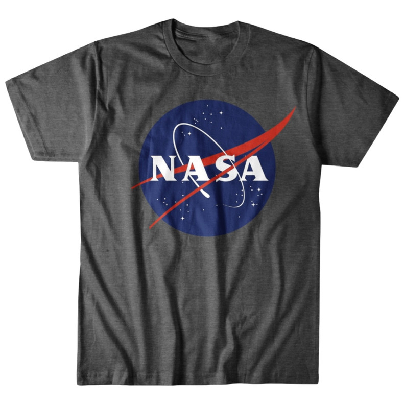 Basic NASA Meatball Tee Charcoal