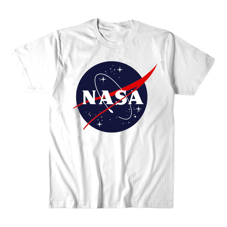 Basic NASA Meatball Tee White
