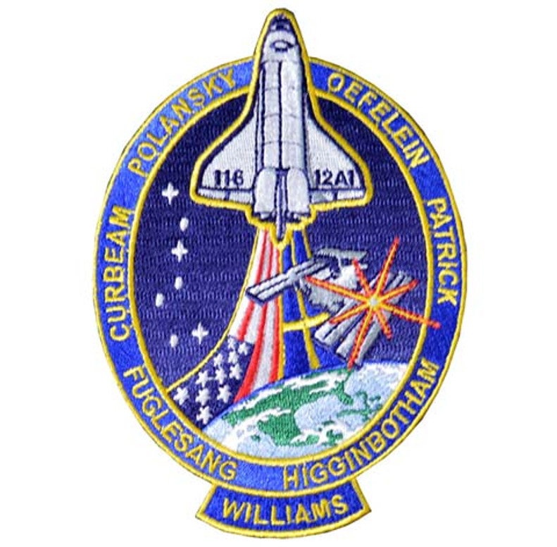 sts-116 mission patch