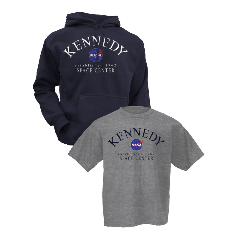 Kennedy Space Center Hoodie & Tee Combo