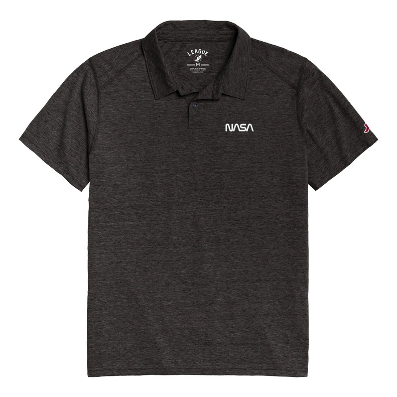 NASA Worm Reclaim Polo Heather Black