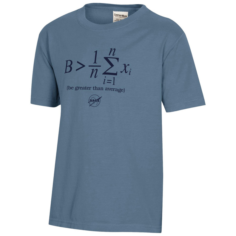 Youth Be Greater Than Average Tee Saltwater