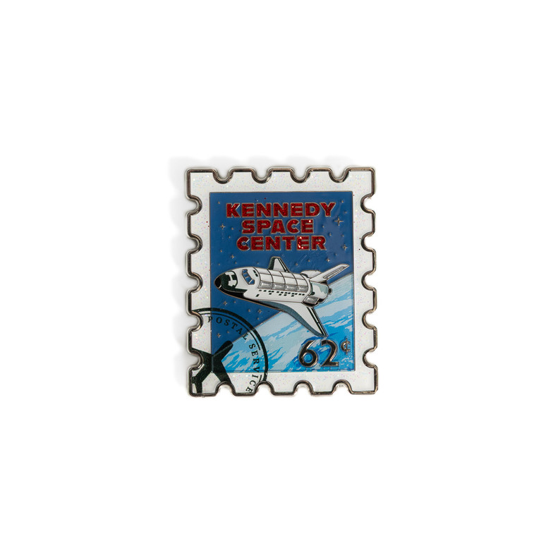 Kennedy Space Center Shuttle Stamp Magnet