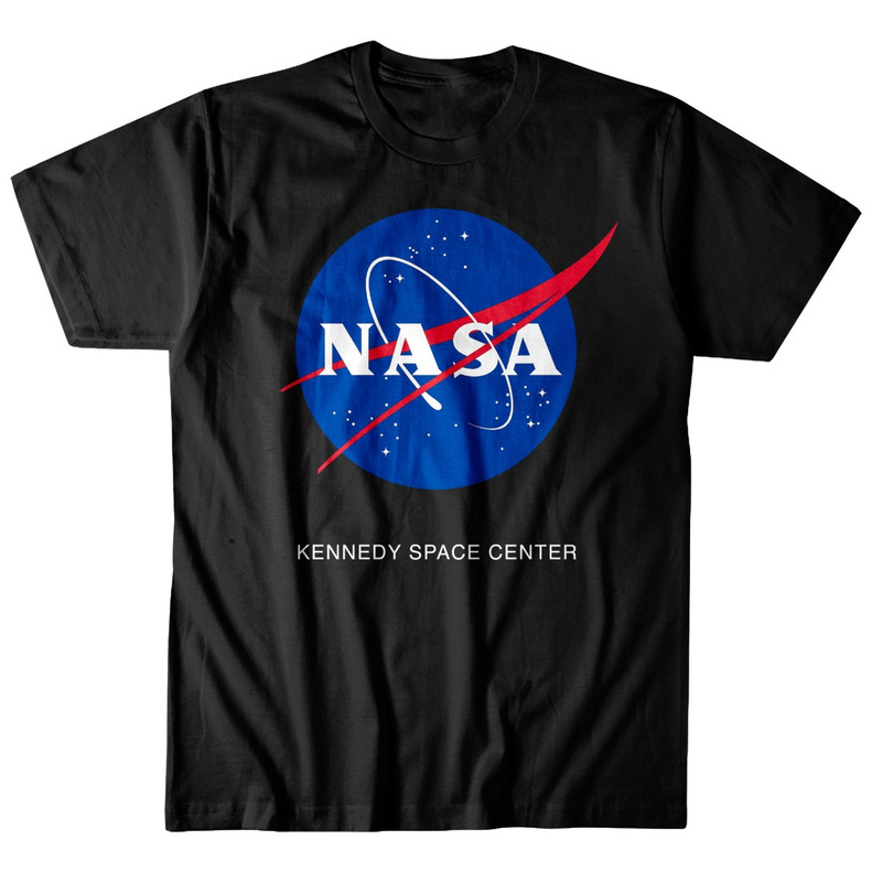 Kennedy Space Center NASA Meatball Tee Black