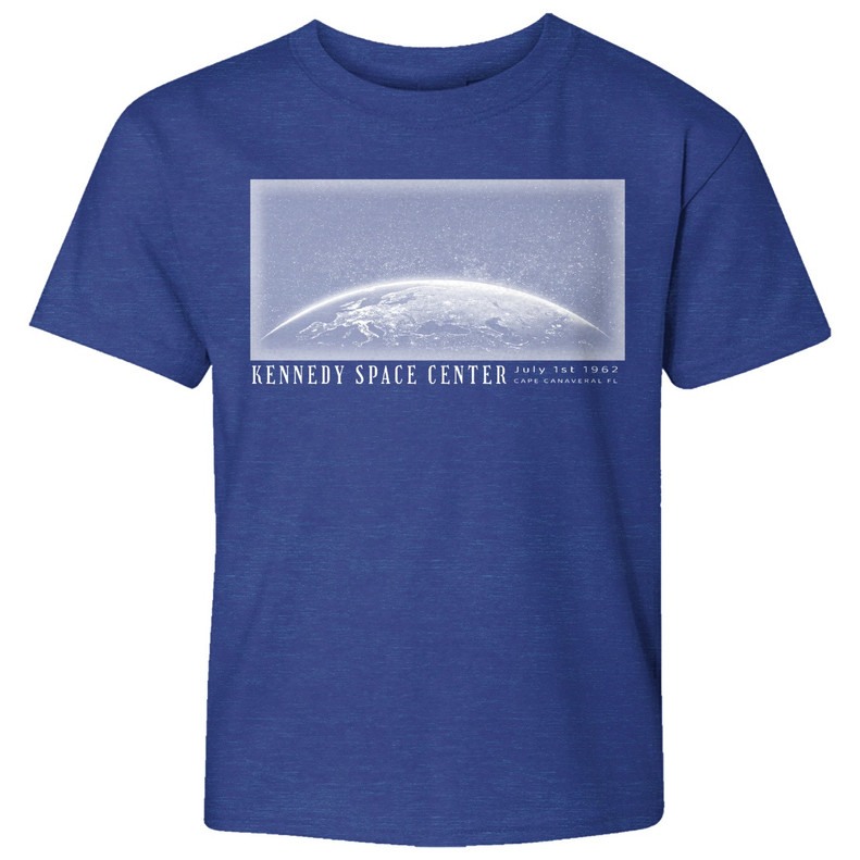 Youth Kennedy Space Center Under Cover Tee Heather Royal
