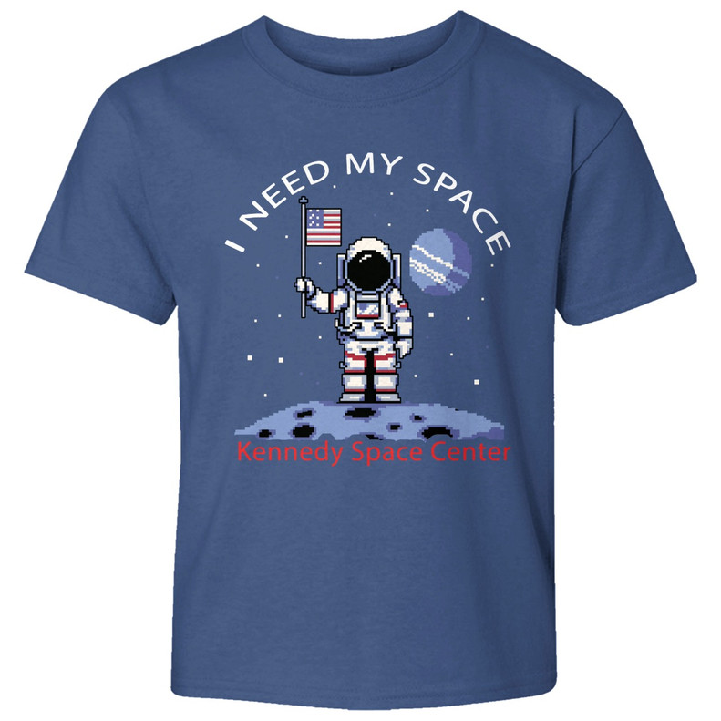 Toddler Digital Astronaut Tee Indigo