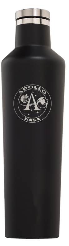 Corkcicle Canteen Apollo Program Matte Black