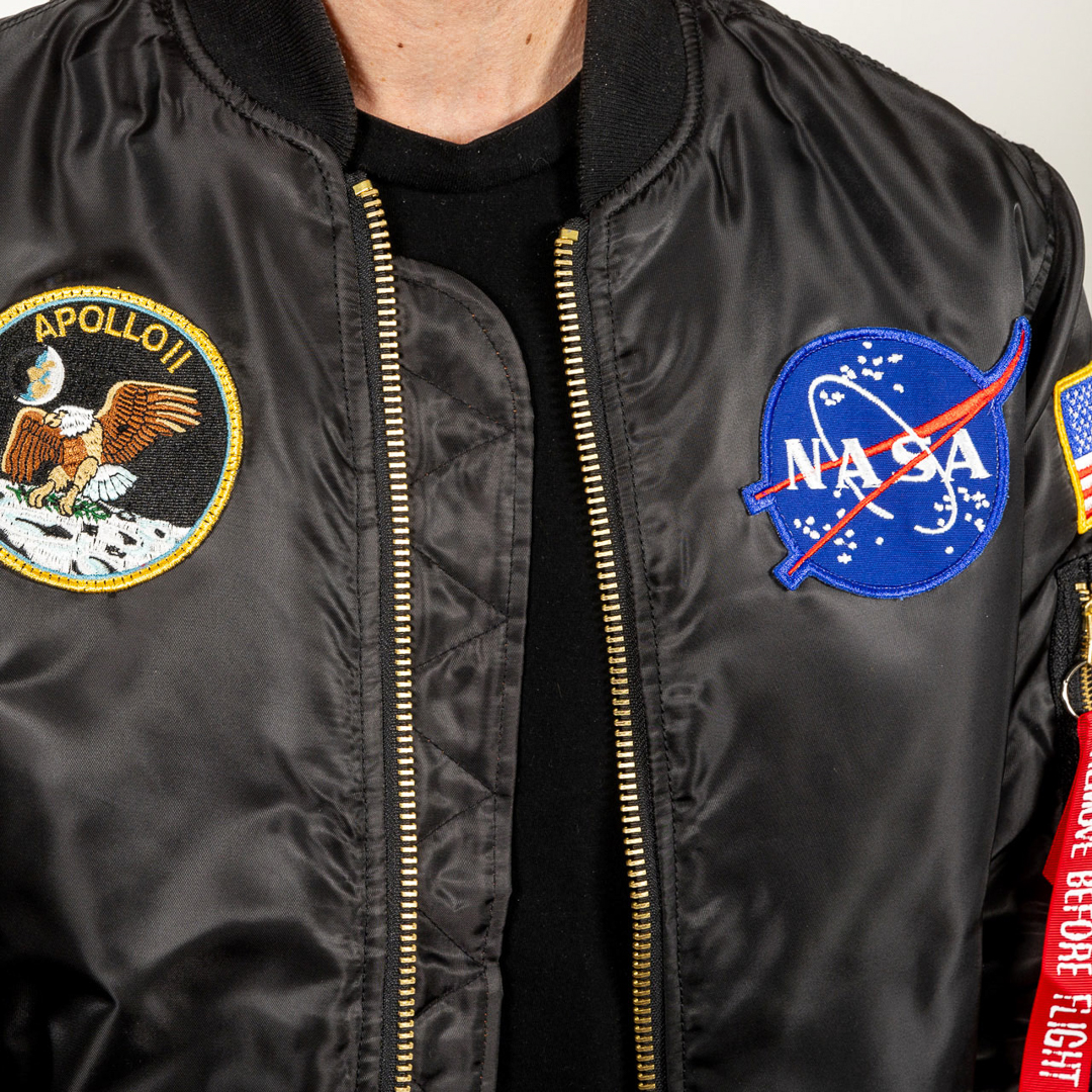 Apollo Program Bomber Jacket Kennedy Space Center Space Shop