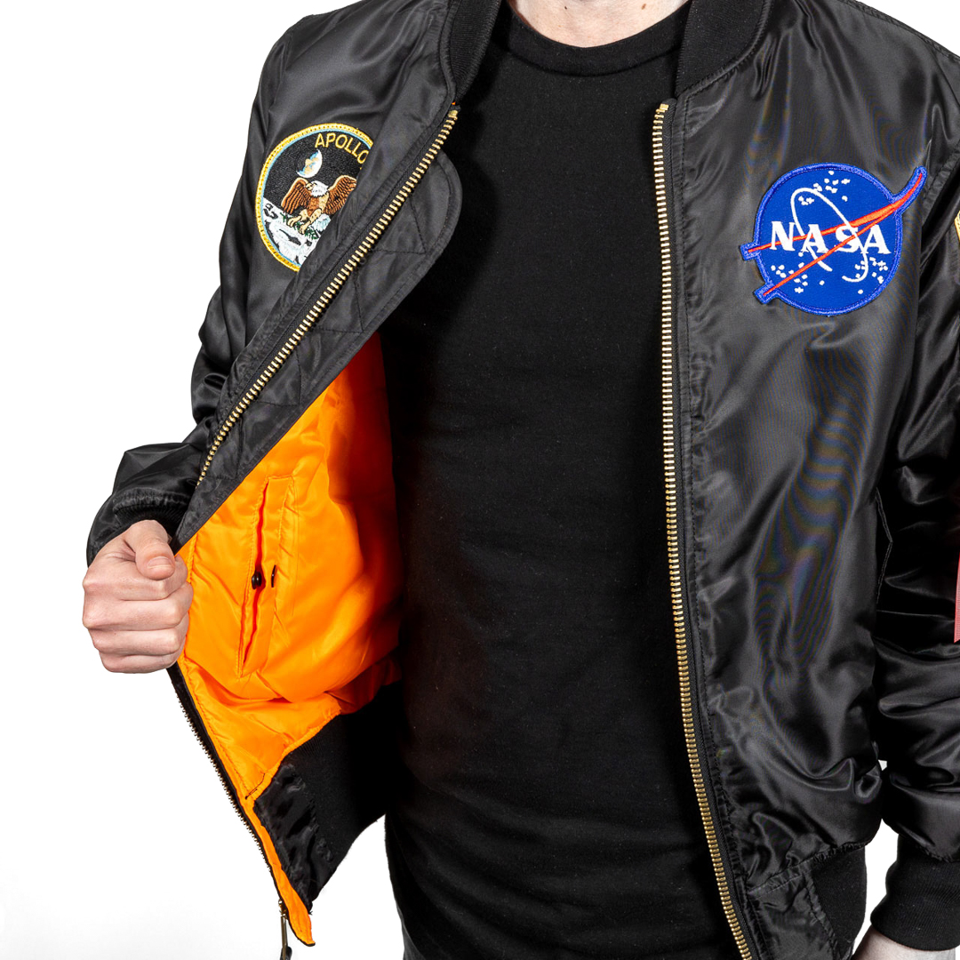 Apollo Program Bomber Jacket Kennedy Space Center Space Shop