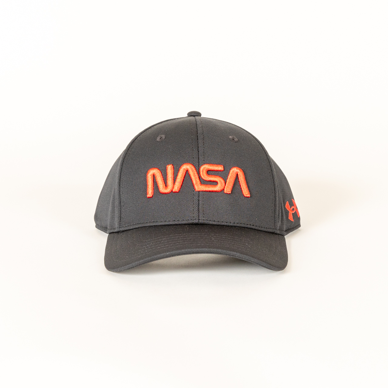 Under Armour Blitzing NASA Worm Fitted Hat Black