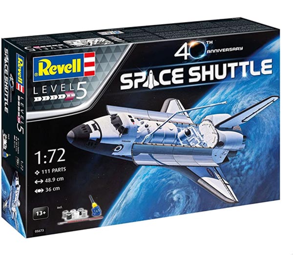 航空機・ヘリコプター Revell Columbia Space Shuttle 1/72 Space Shuttle Model 1/72 scale By Revell
