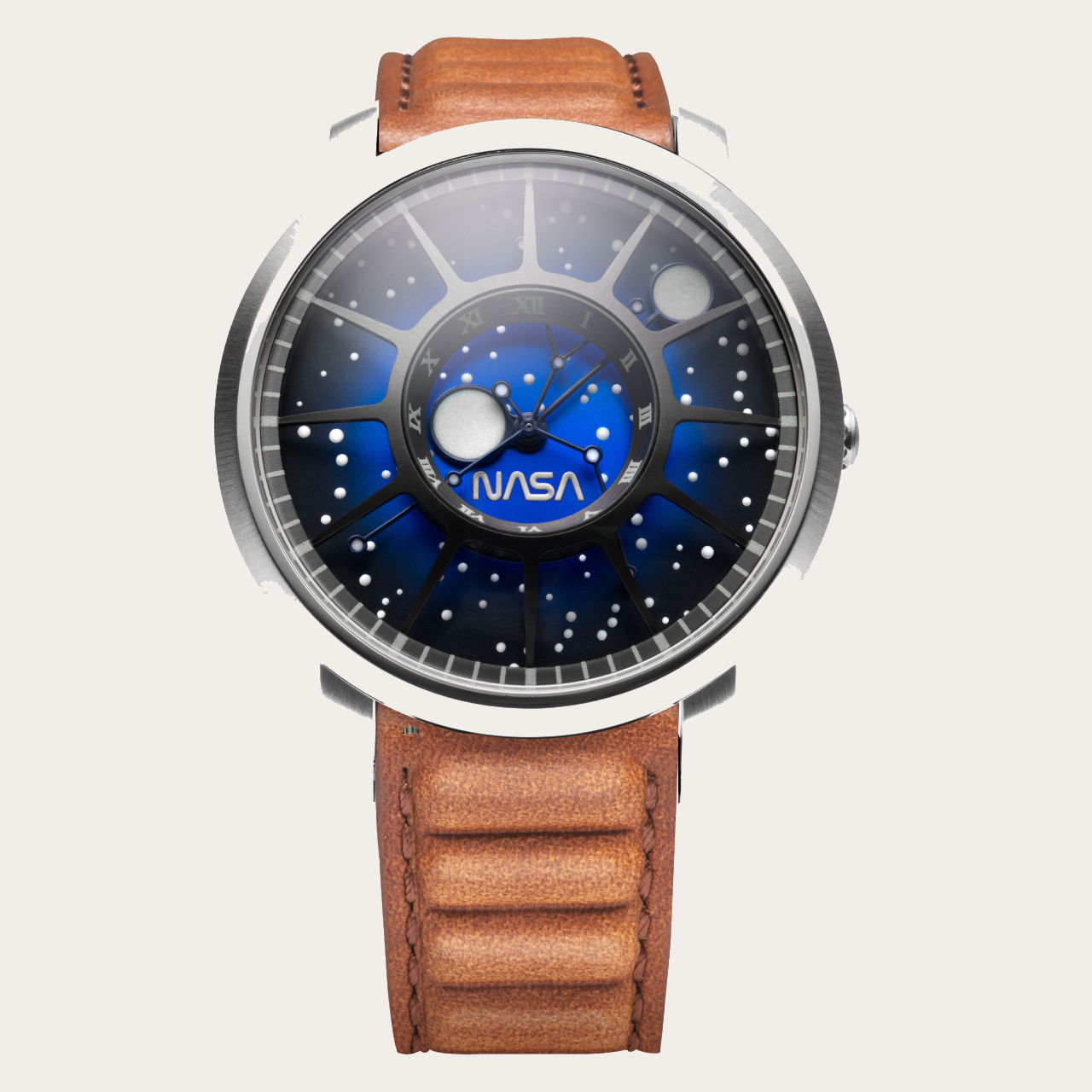 Xeric NASA Trappist-1 Sapphire Blue Moon Watch