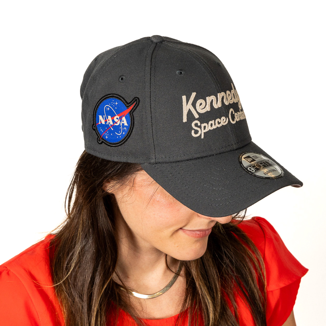 New Era Kennedy Space Center Chain Stitch Hat Steel
