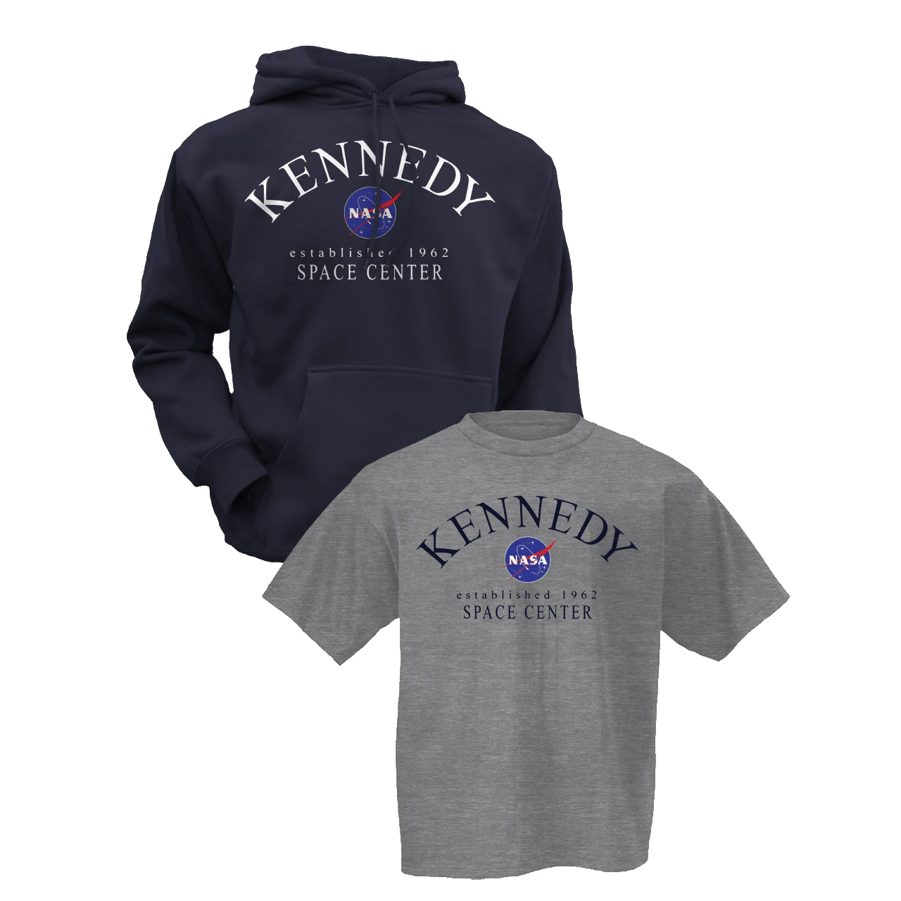 Kennedy Space Center Hoodie & Tee Combo