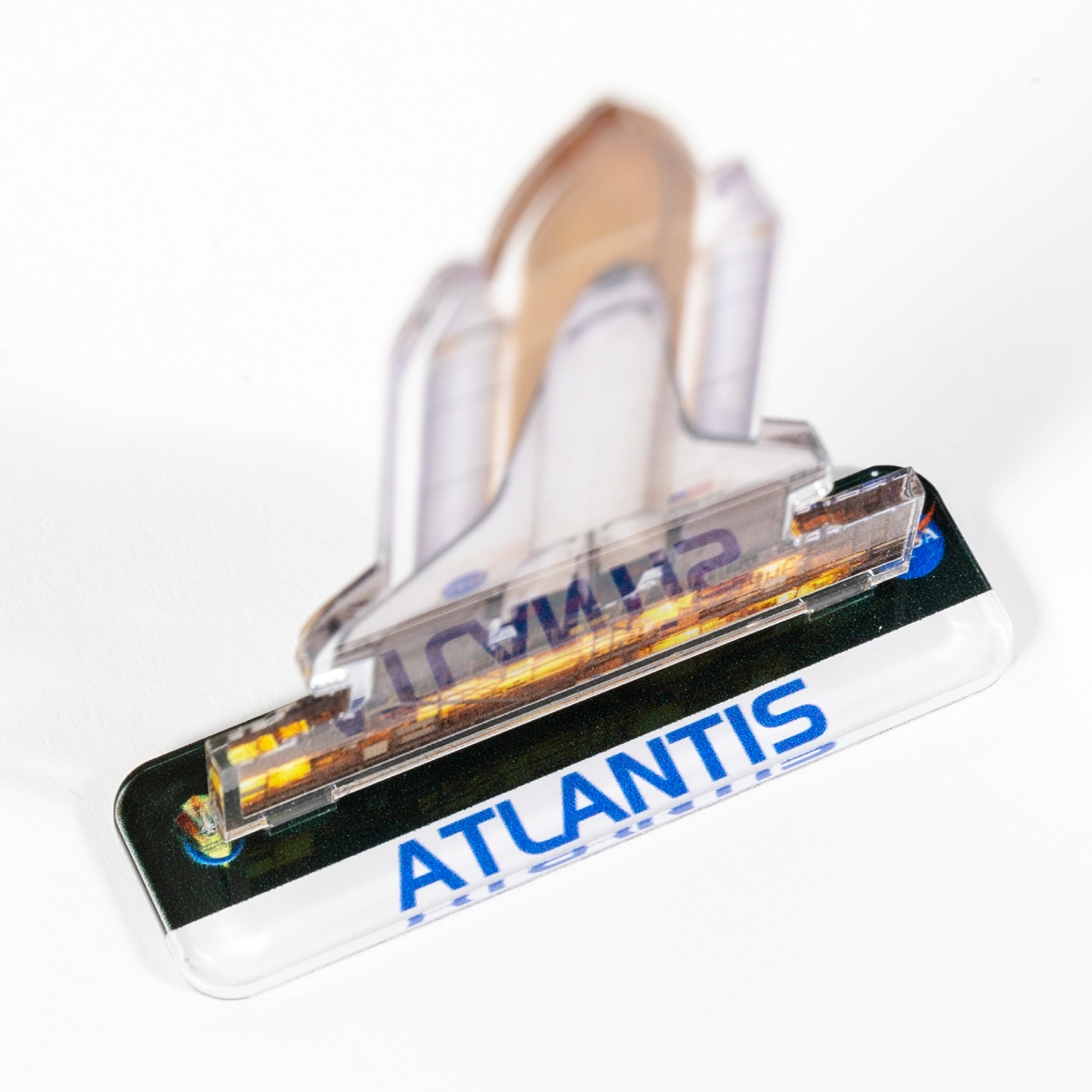 The Highland Mint Atlantis Stand-Up Acrylic Figure