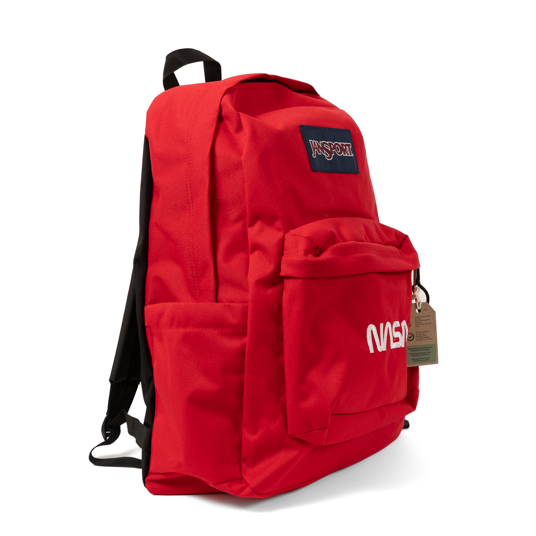 Jansport SuperBreak® NASA Worm Backpack Red Tape