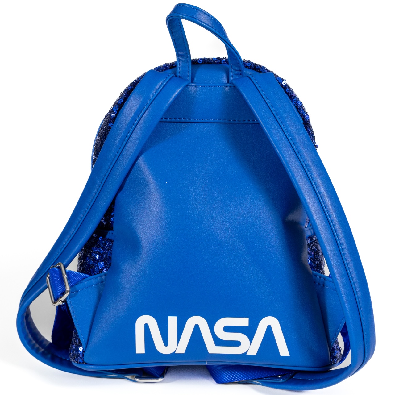 Loungefly NASA Logos Sparkle Backpack1