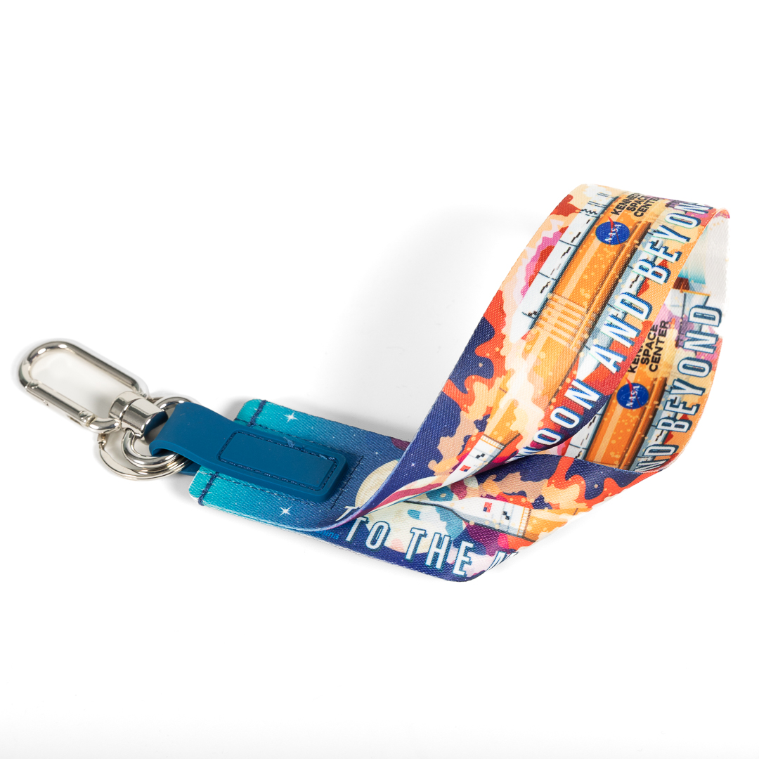Kennedy Space Center Moon & Beyond Grab And Go Keychain