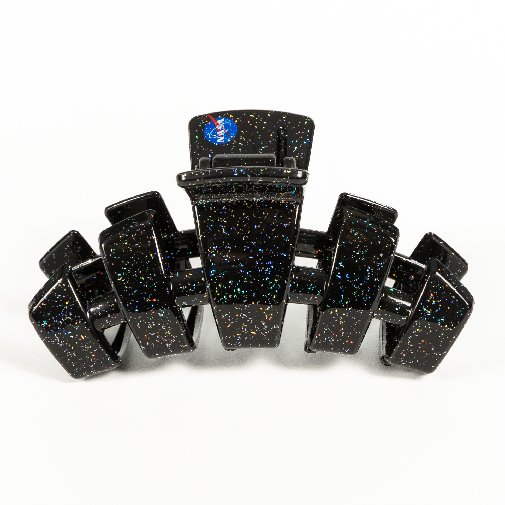 Teleties NASA Meatball Medium Claw Hair Clip Black
