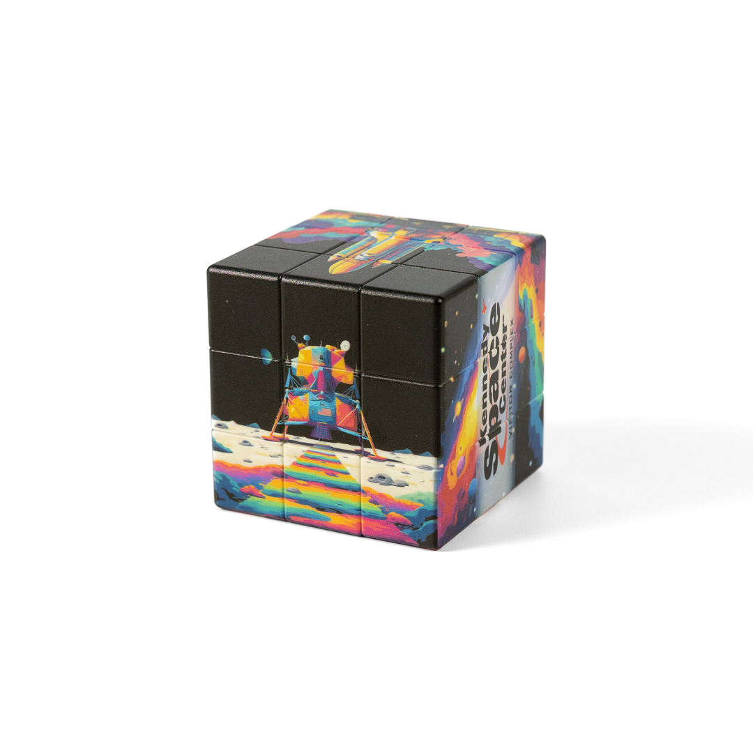 スペースビーズプレイキューブ Kennedy Space Center Toy Cube Puzzle
