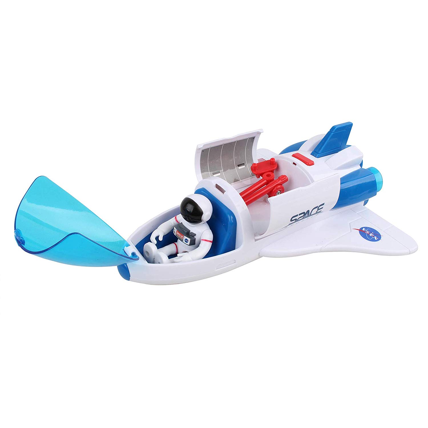 Plan Toys 木製 NASA space Shuttle MuzeMerch - NASA Astronaut Space Shuttle Model Toy