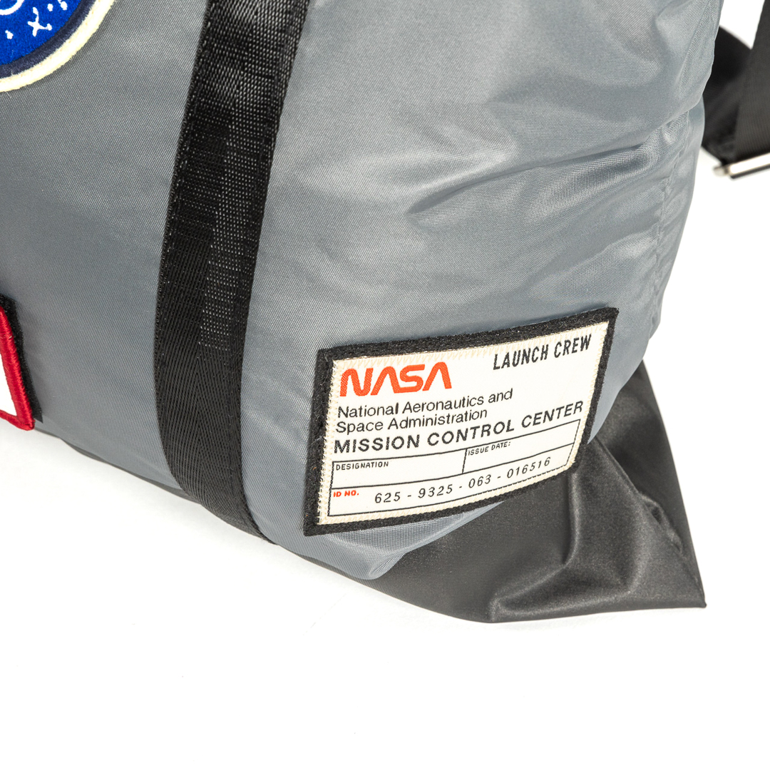 NASA オリジナル ヘルメットバッグ Bag Helmet NASA Grey