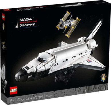 svar sikkerhed Virksomhedsbeskrivelse LEGO NASA Space Shuttle Discovery