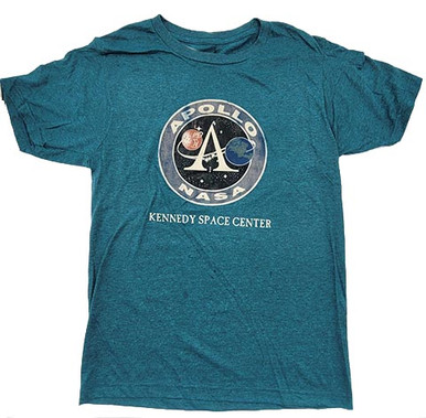 Apollo Logo Tee-Teal