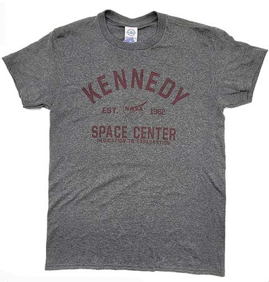 Kennedy Space Center Est. 1962 Tee - Charcoal