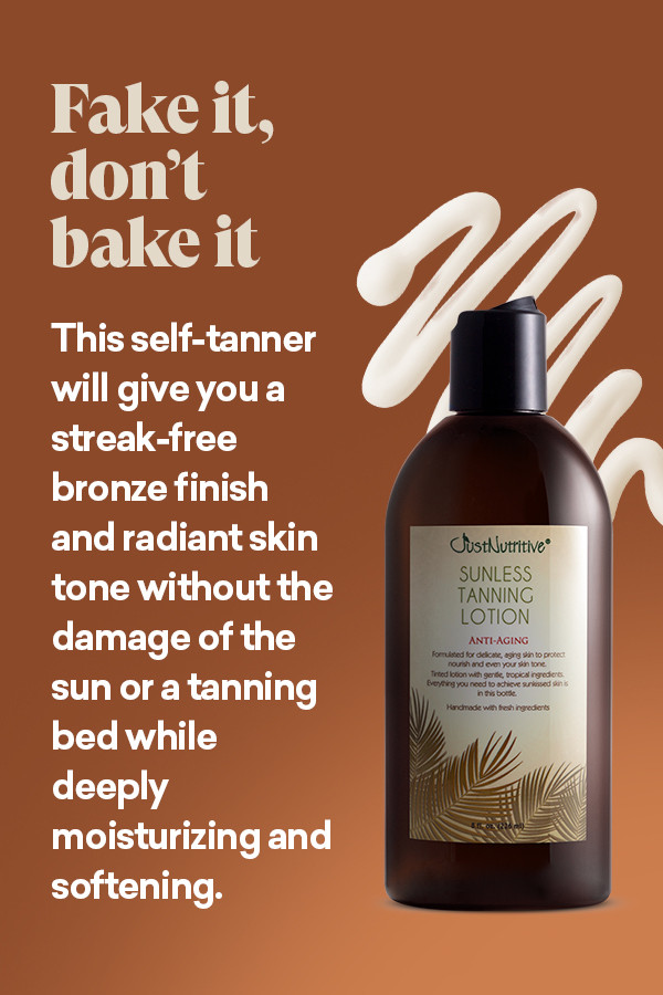 Sunless Tanning AntiAging & Turbinado Body Scrub Duo Duos Just