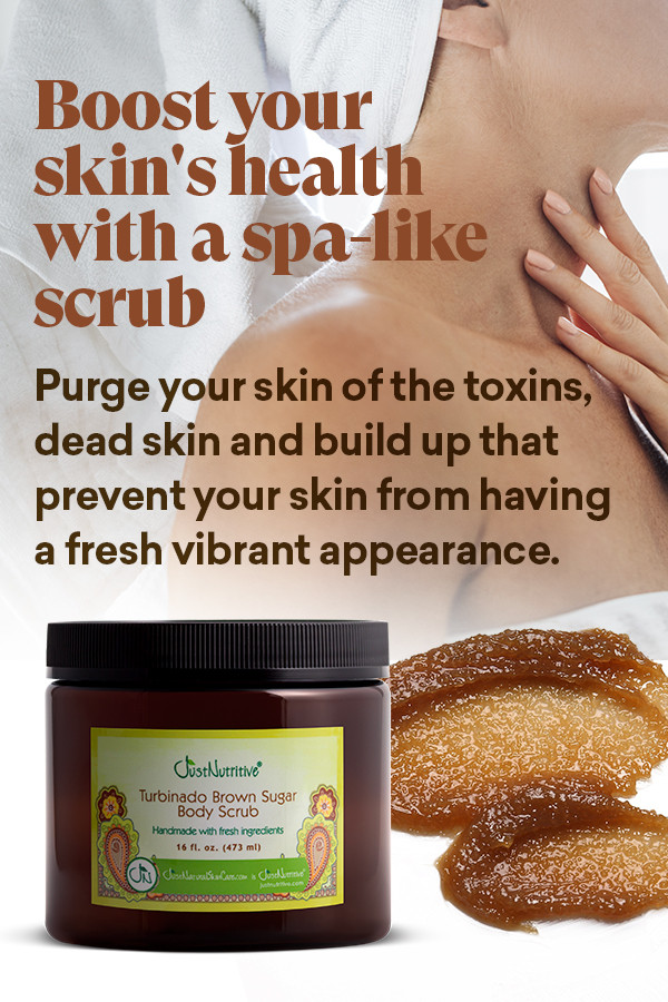 Sunless Tanning AntiAging & Turbinado Body Scrub Duo Duos Just