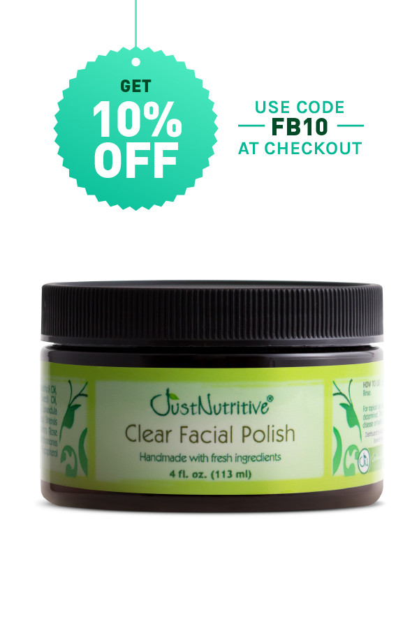 Acne Clear Facial Polish Acne Just Nutritive