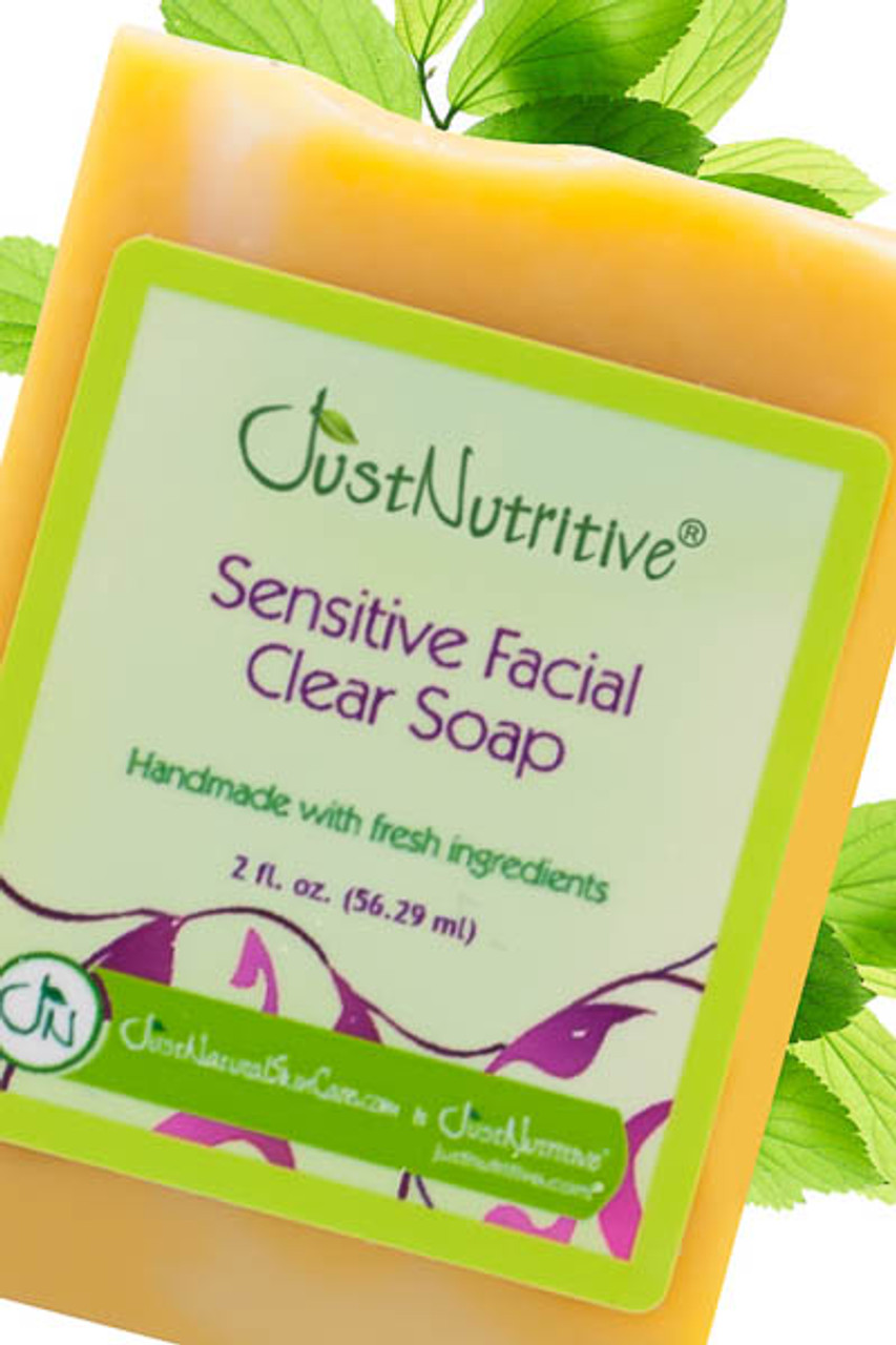 Sensitive Facial Clear Soap Acne Just Nutritive
