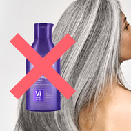 Discover how to brighten up your grays without using a purple shampoo! Discover how to brighten up your grays without using a purple shampoo!
