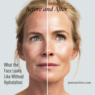 Before and After: What the Face Looks Like Without Hydratation!
