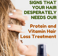 Signs that your hair desperately needs our Protein and Vitamin Hair Treatment!
