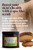 Jar of the scrub with the texture of the background with a women in the background Jar of the scrub with the texture of the background with a women in the background