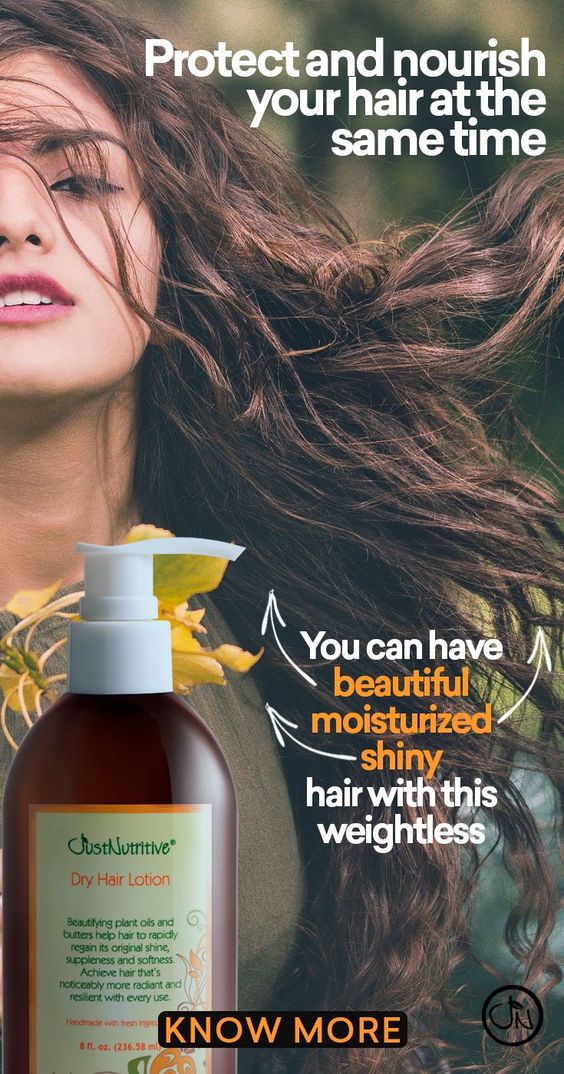 Dry Hair Lotion Extreme Dry Hair Air Dry Just Nutritive