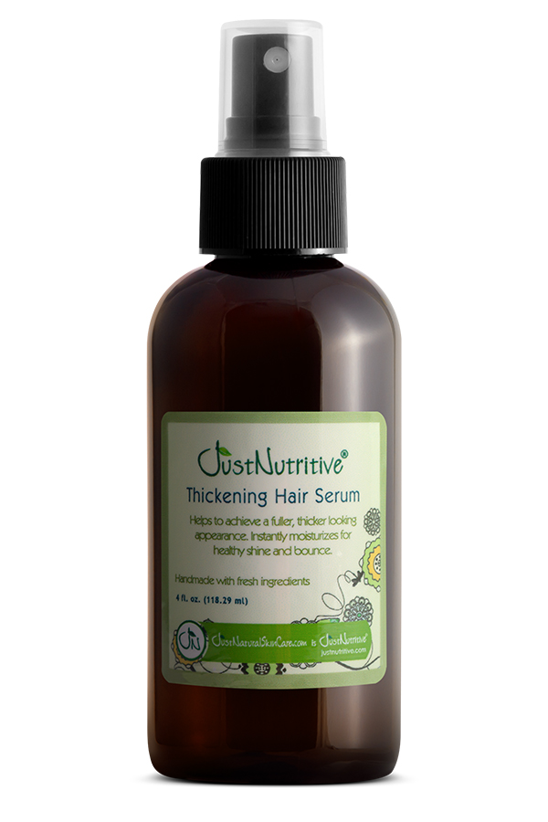 Thickening Hair Serum Adds Volume Leaves Hair Smooth and Silky with Bounce