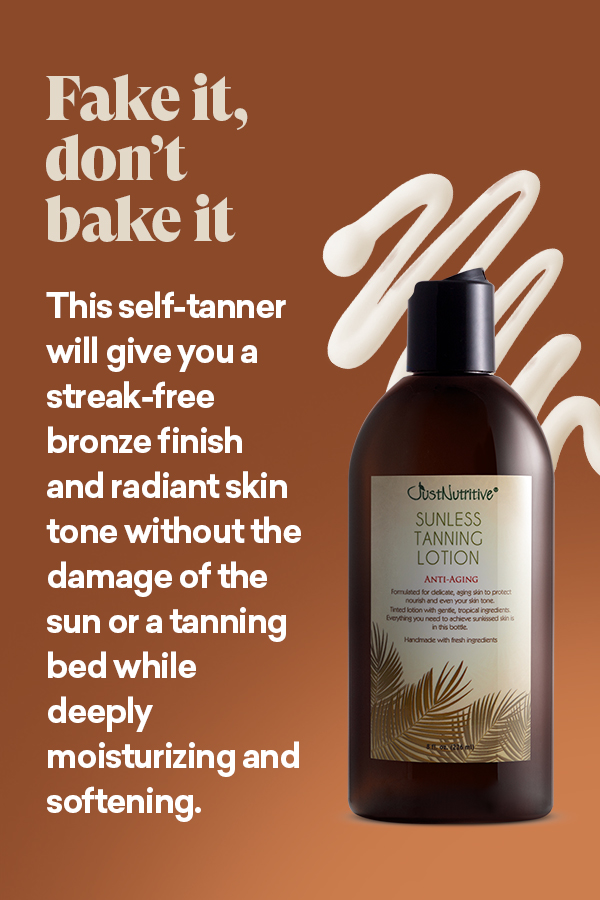 Sunless Tanning AntiAging & Turbinado Body Scrub Duo Duos Just