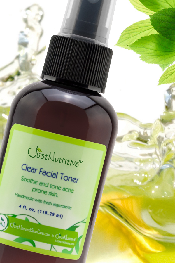 Clear Facial Toner Acne Just Nutritive