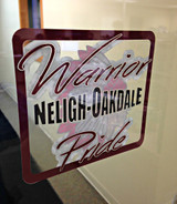 Window Cling In Office