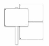 Blank Field Sign Blank Field Sign