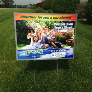 Large Corrugated Yard Signs